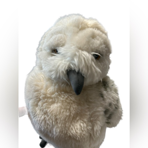 Hedwig Owl Puppet w/ Sound Wizarding World of Harry Potter Plush - Picture 3 of 9